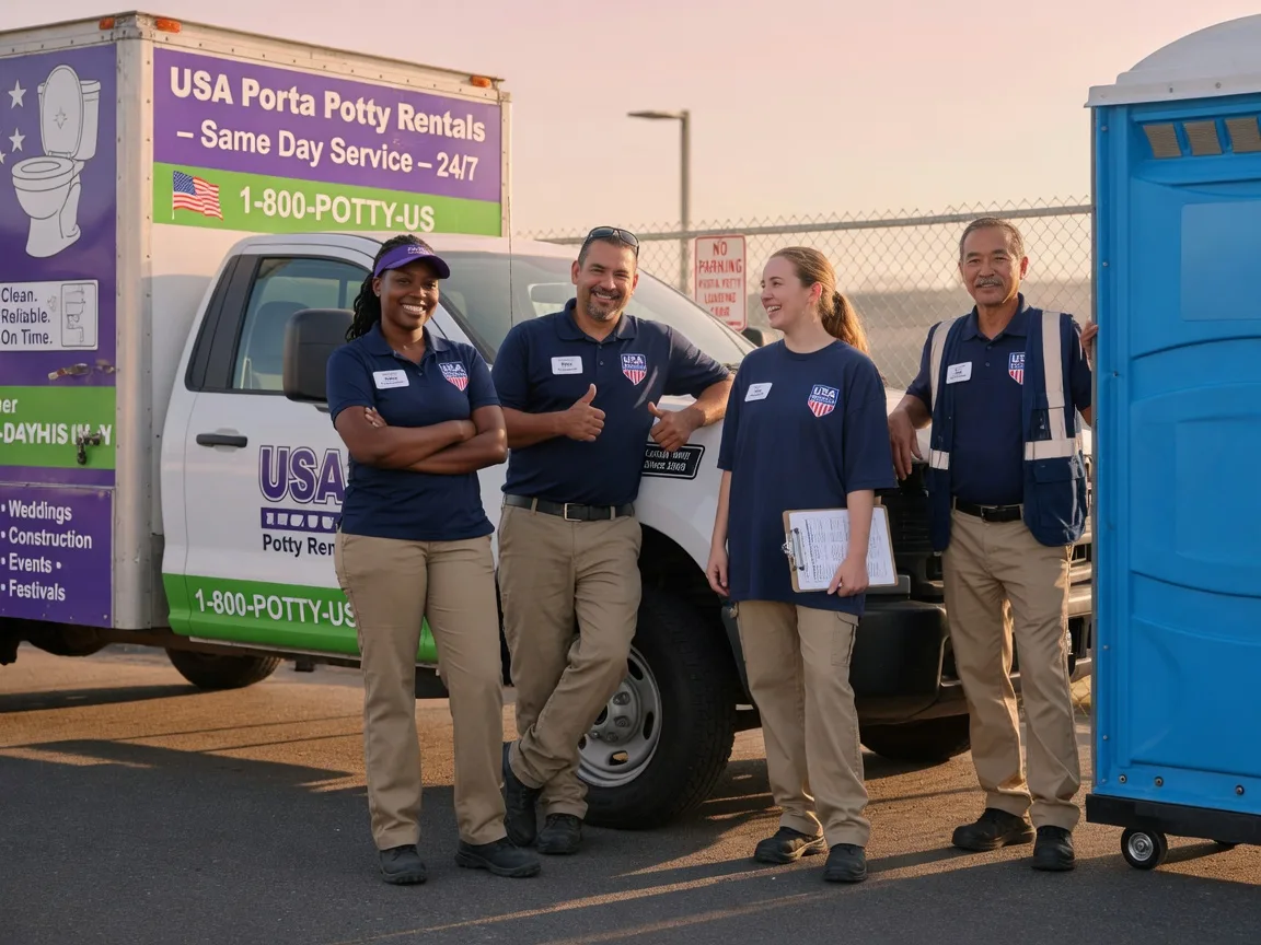 Porta Potty Rental company in Goshen, CA
